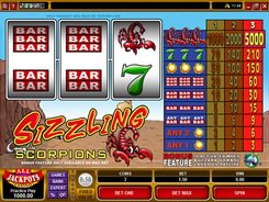 Sizzling Scorpions slots