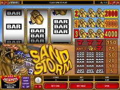 Sand Storm slots